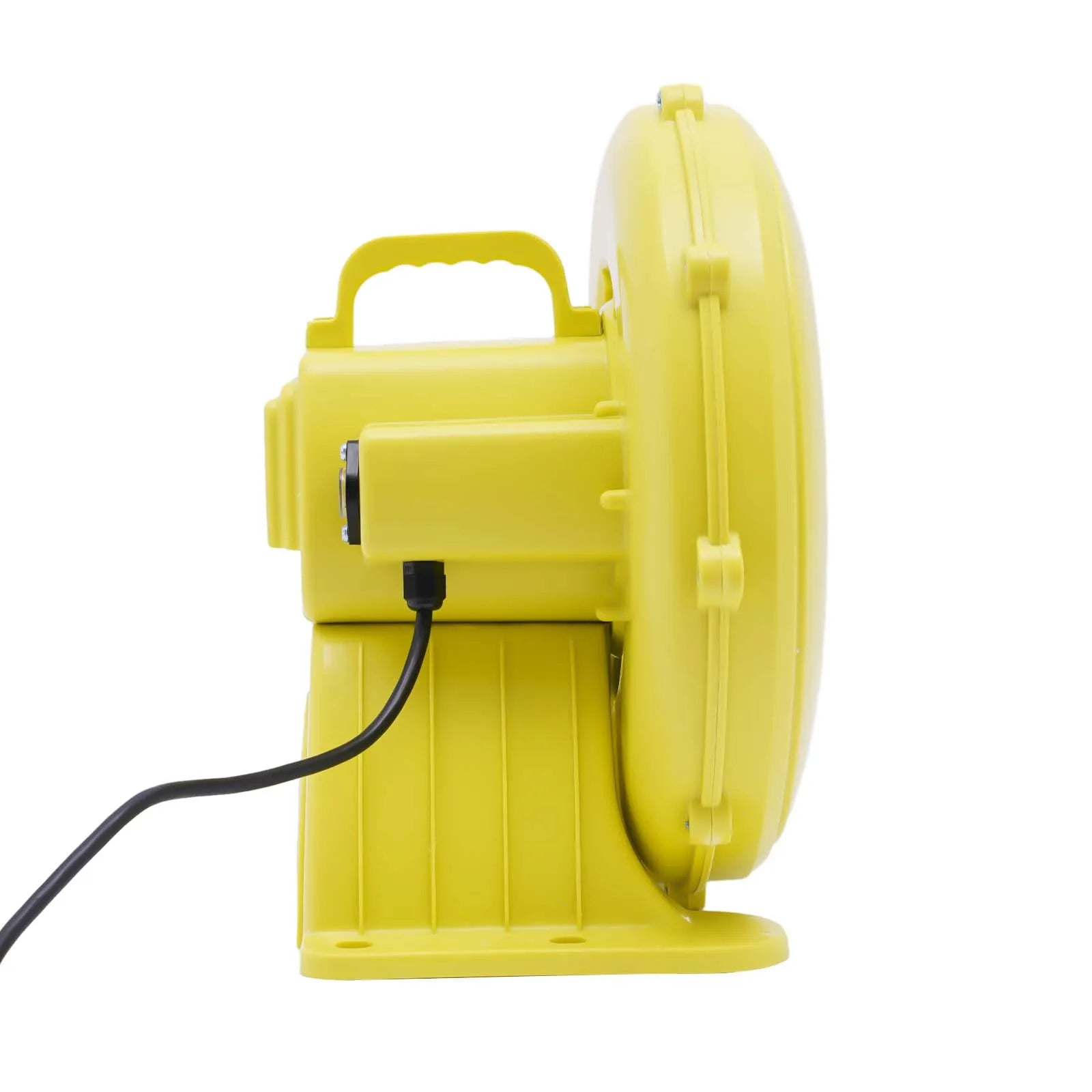 9ft Inflatable House with 2 Air Blowers, Cube Cash Money Carry Game Machine Pump Advertising Promotion for Adults Kids Yellow