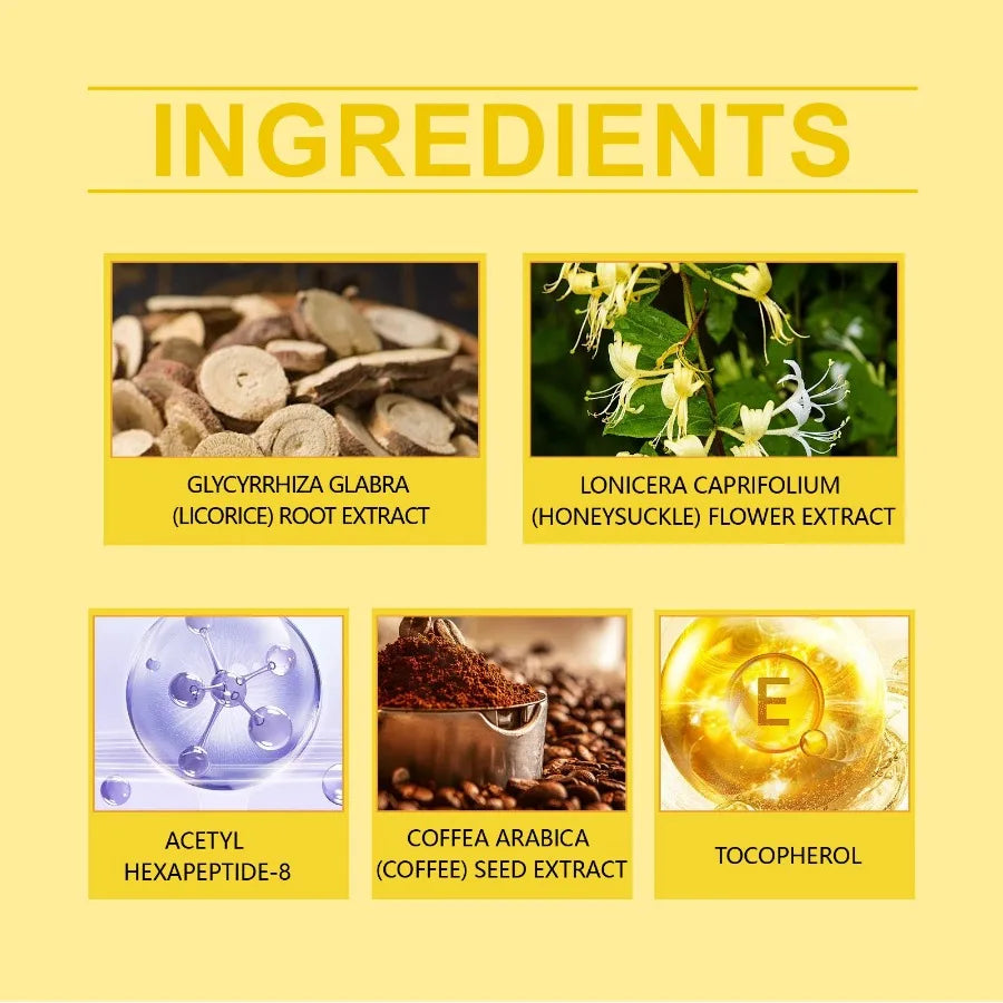 OUHOE Moisturizing Eye Cream Brightening And Nourishing The Skin Around The Eyes Moisturizing And Moisturizing The Eyes Massage