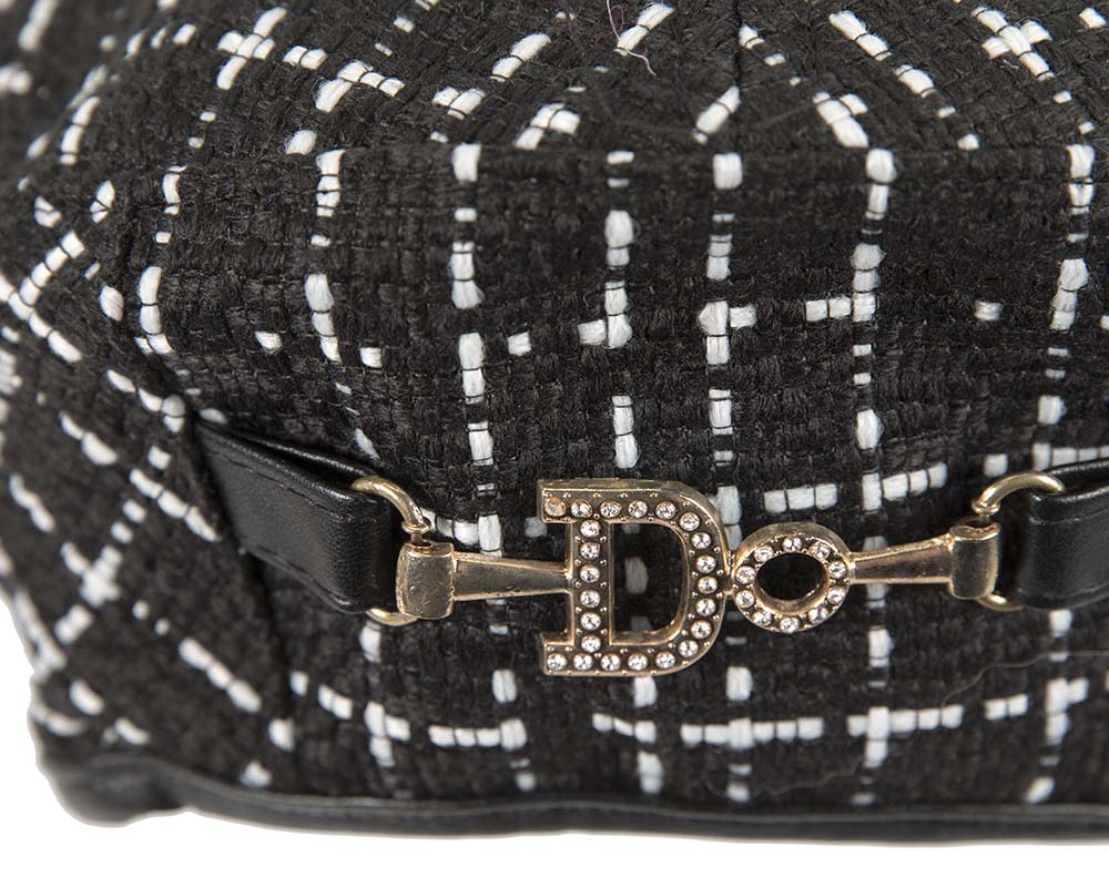 Black and White winter beret by Max Alexander