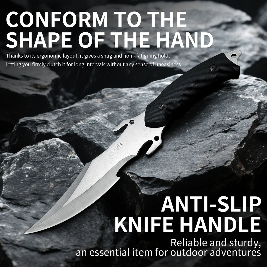 Outdoor portable jungle multifunctional survival knife, a daily carry tool