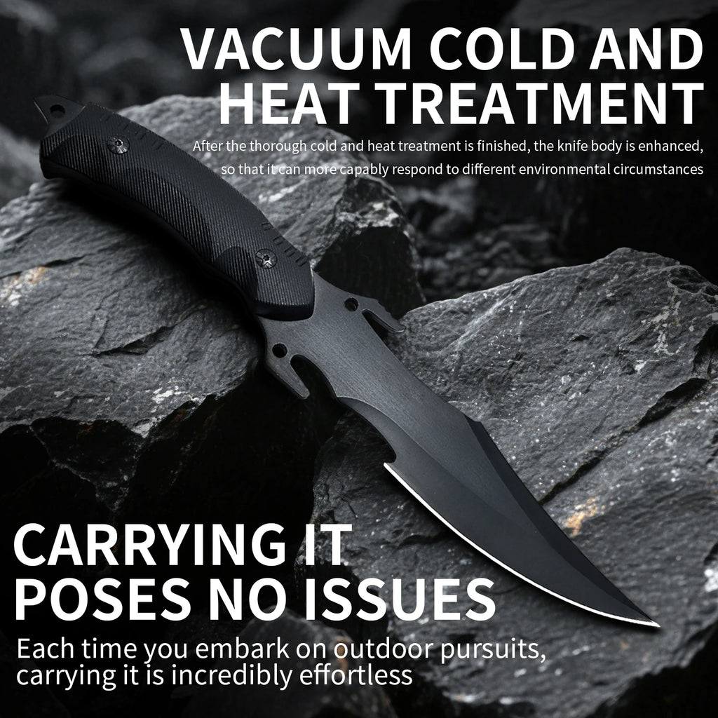 Outdoor portable jungle multifunctional survival knife, a daily carry tool