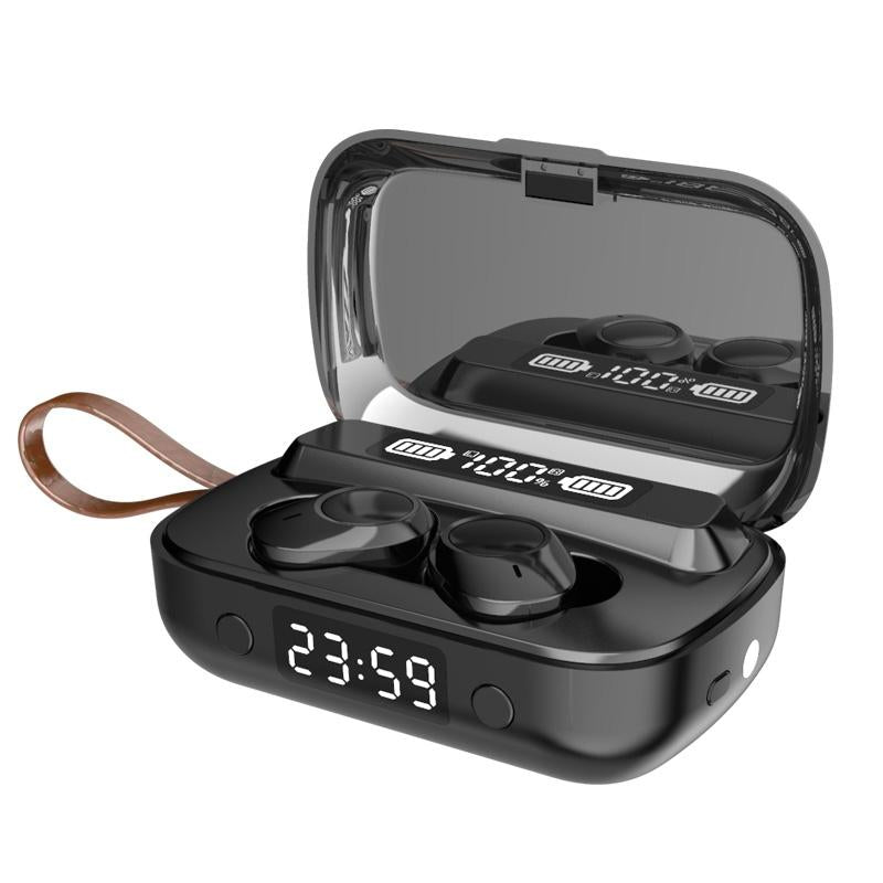 NNEDSZ Touch Bluetooth Earphones With Dual Noise Cancellation And Charging Box
