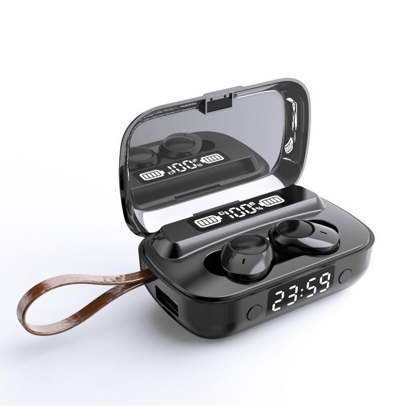 NNEDSZ Touch Bluetooth Earphones With Dual Noise Cancellation And Charging Box