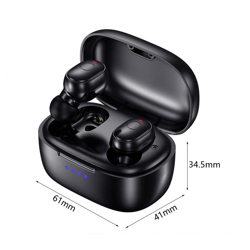 NNEDSZ Waterproof Mini Touch-Control Bluetooth Earphones With Noise Cancelling